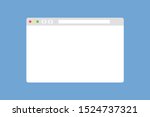 browser window mock up in... | Shutterstock .eps vector #1524737321
