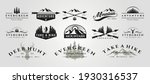set of vector adventure... | Shutterstock .eps vector #1930316537