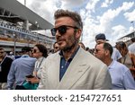 Small photo of MIAMI, UNITED STATES - May 08, 2022: David Beckham at round 05 of the 2022 FIA Formula 1 championship taking place at the Miami International Autodrome in Miami United States