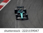 Small photo of MEXICO CITY, MEXICO - October 29, 2022: Sebastian Vettel, from Germany competes for Aston Martin F1 . Qualifying, round 20 of the 2022 F1 championship.