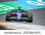 Small photo of ZANDVOORT, NETHERLANDS - August 27, 2023: Alex Albon, from The Thailand competes for Williams Racing. Race day for the 2023 Formula 1 Dutch Grand Prix