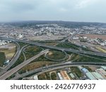 Small photo of Kuaiguan Interchange- July 28th 2023 - aerial photo of the Kuaiguan Interchange in Changhua County.