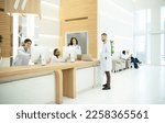 Small photo of The hospital's medical ensemble will sit and converse, exchange ideas, and rest in the doctor's resting room. before launching the following mission