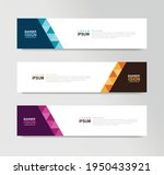 vector abstract banner design... | Shutterstock .eps vector #1950433921