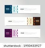 vector abstract banner design... | Shutterstock .eps vector #1950433927