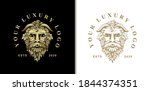 dionysus bacchus the god of... | Shutterstock .eps vector #1844374351