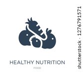 healthy nutrition icon vector... | Shutterstock .eps vector #1276791571