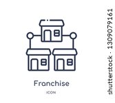 franchise icon from startup... | Shutterstock .eps vector #1309079161