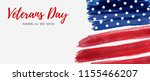 usa veterans day background.... | Shutterstock .eps vector #1155466207