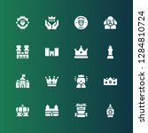 Kingdom Icon Set. Collection Of ...