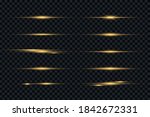 laser beams  horizontal light... | Shutterstock .eps vector #1842672331