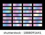 holographic gradient background ... | Shutterstock .eps vector #1888091641
