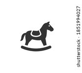Horse Toys Icon Isolated On...