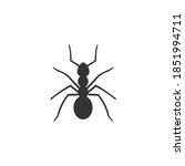 Queen Ant Icon Isolated On...