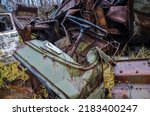 The Broken Old Rusty Motor Car...