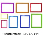 frame on the white background . | Shutterstock . vector #192173144