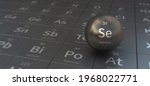 selenium element in spherical... | Shutterstock . vector #1968022771