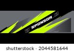 car wrap decal design graphic... | Shutterstock .eps vector #2044581644