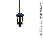 realistic street lamp. 3d... | Shutterstock . vector #2082234667