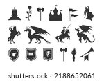 heraldic symbols and elements....
