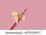 Front View Of Pink Pencil With...