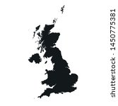 United Kingdom Map Icon. Vector ...
