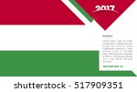 2017 creative card background... | Shutterstock .eps vector #517909351
