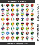 flags of all countries of... | Shutterstock . vector #1182887374