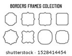 border frame collection for... | Shutterstock .eps vector #1528414454