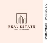 real estate logo vector... | Shutterstock .eps vector #1903102177