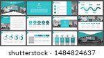 presentation templates ... | Shutterstock .eps vector #1484824637