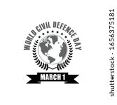 World Civil Defence Day Design...