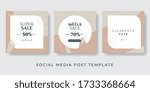 social media stories and post... | Shutterstock .eps vector #1733368664
