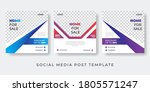 real estate social media post... | Shutterstock .eps vector #1805571247
