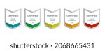 professional certified badge... | Shutterstock .eps vector #2068665431