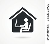 work from home. professional... | Shutterstock .eps vector #1683193927