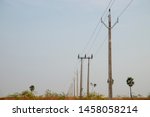 Electric Poles On The Middle Of ...