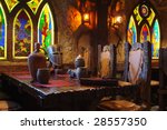 interior made as an ancient... | Shutterstock . vector #28557350