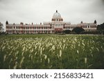 Small photo of A beautiful view of the Cooch Behar Palace in West Bengal