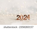 Happy new year 2024 background...
