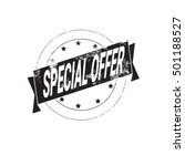 special offer sale discount... | Shutterstock .eps vector #501188527
