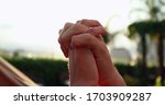 Small photo of Separating hands, disjoining splitting hands