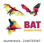bat animal illustration set in... | Shutterstock .eps vector #2146732567