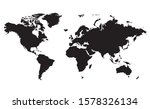 world map illustration isolated ... | Shutterstock .eps vector #1578326134