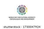 world day for cultural... | Shutterstock .eps vector #1730047924