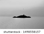 Lighthouse, Scoglietto - Portoferraio, B&W