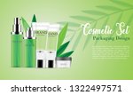 cosmetic package template ... | Shutterstock .eps vector #1322497571