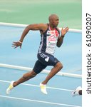 Small photo of BARCELONA, SPAIN - JULY 29: Marlon Devonish of Great Britain competes on the Men 200m during the 20th European Athletics Championships at the Olympic Stadium on July 29, 2010 in Barcelona, Spain