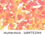 colorful painting textured... | Shutterstock . vector #1689752344