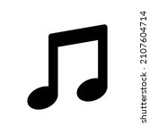 note icon  musical sign  sound... | Shutterstock .eps vector #2107604714